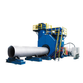 Дробеметная установка для очистки наружной стороны трубы QGW2800